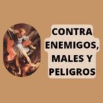 oración a san miguel arcángel contra enemigos males y peligros